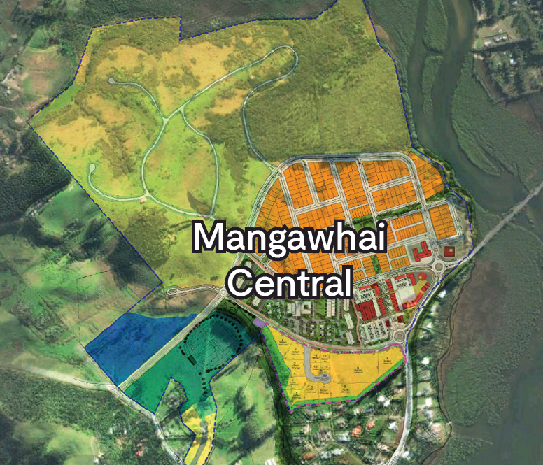 Proposed areas of Mangawhai Central.0